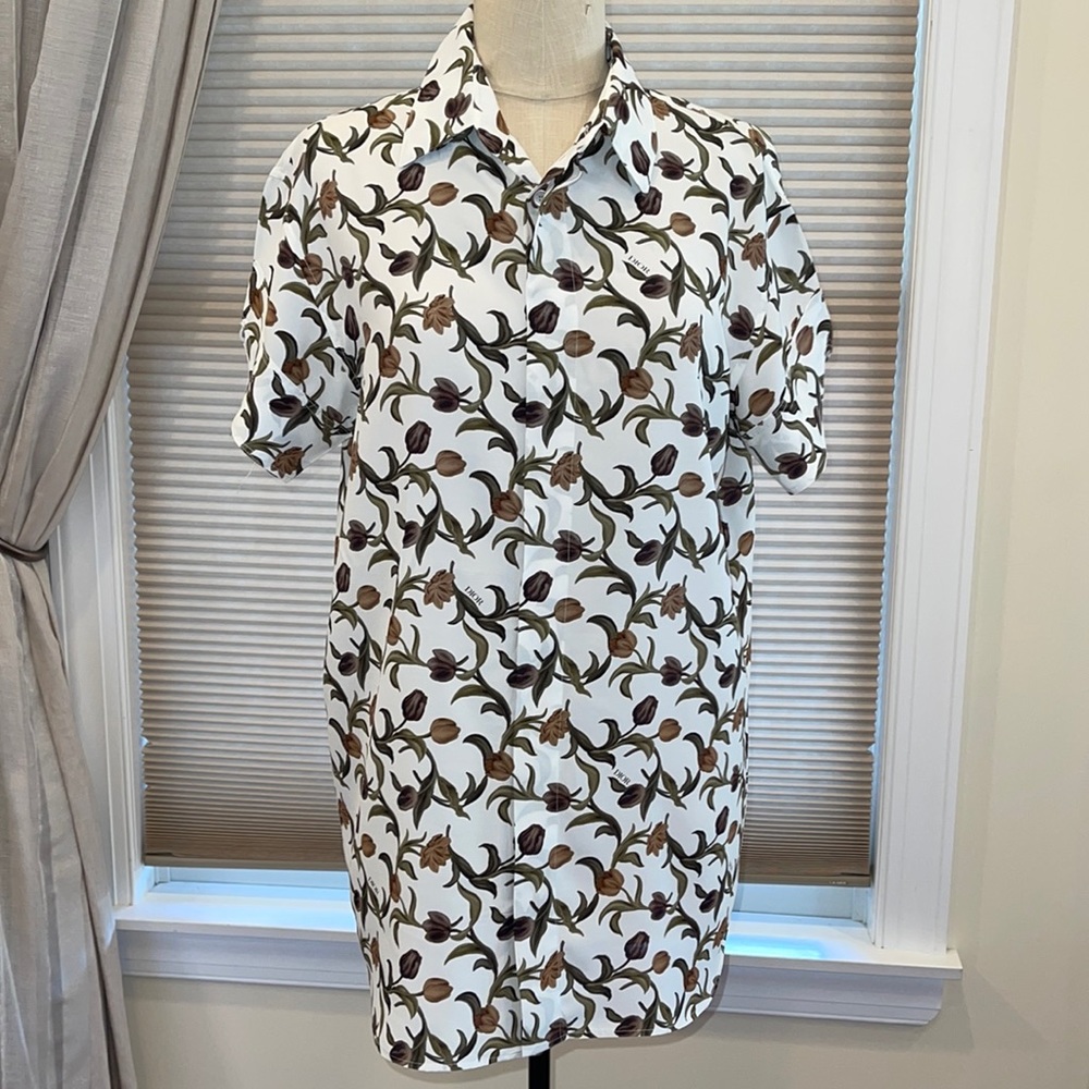 Dior Tailored Floral Print Shirt